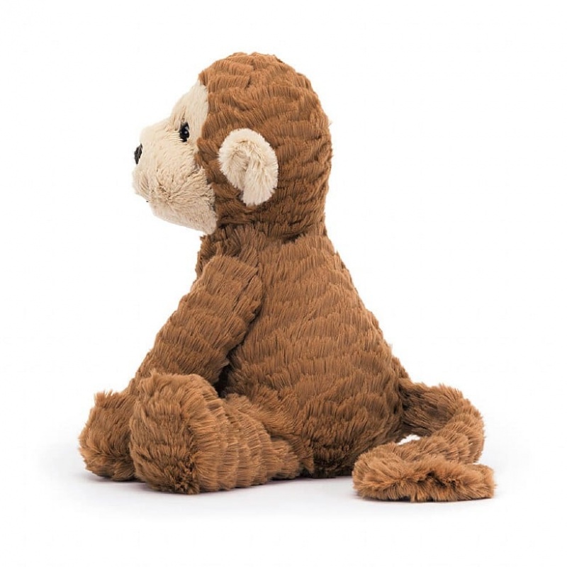 Medium Jellycat Fuddlewuddle Monkey Outlet | 20DOKTWZM