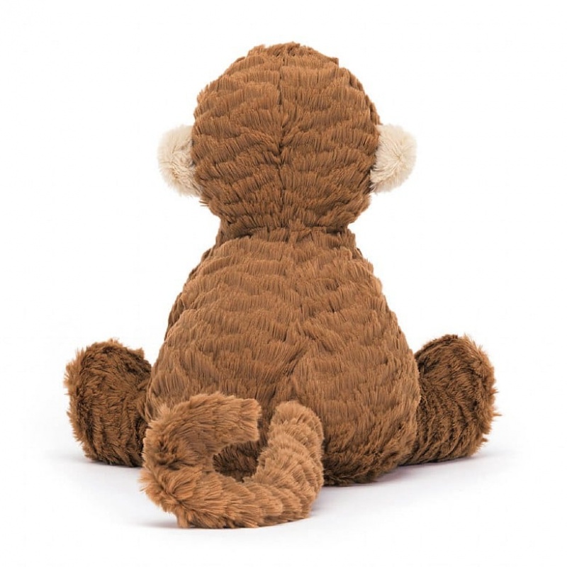 Medium Jellycat Fuddlewuddle Monkey Outlet | 20DOKTWZM