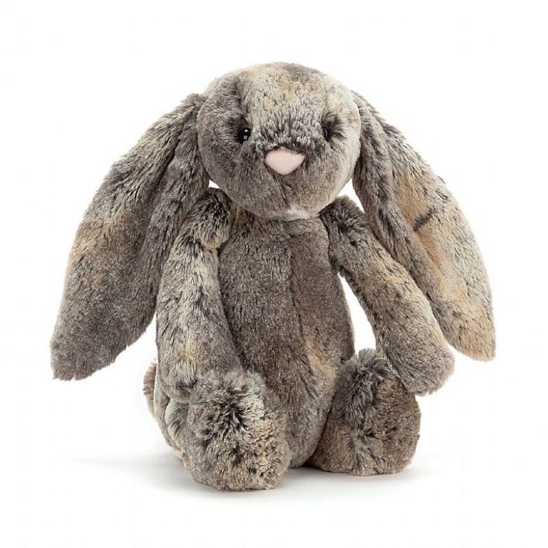 Medium Jellycat Lapin Timide Veille Sur Tes Nuits & Bashful Cottontail Bunny | 17SGFXPKC