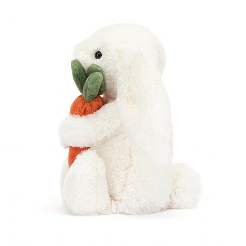 Small Jellycat Bashful Bunny with Carrot Sale | 46JSOKNCP