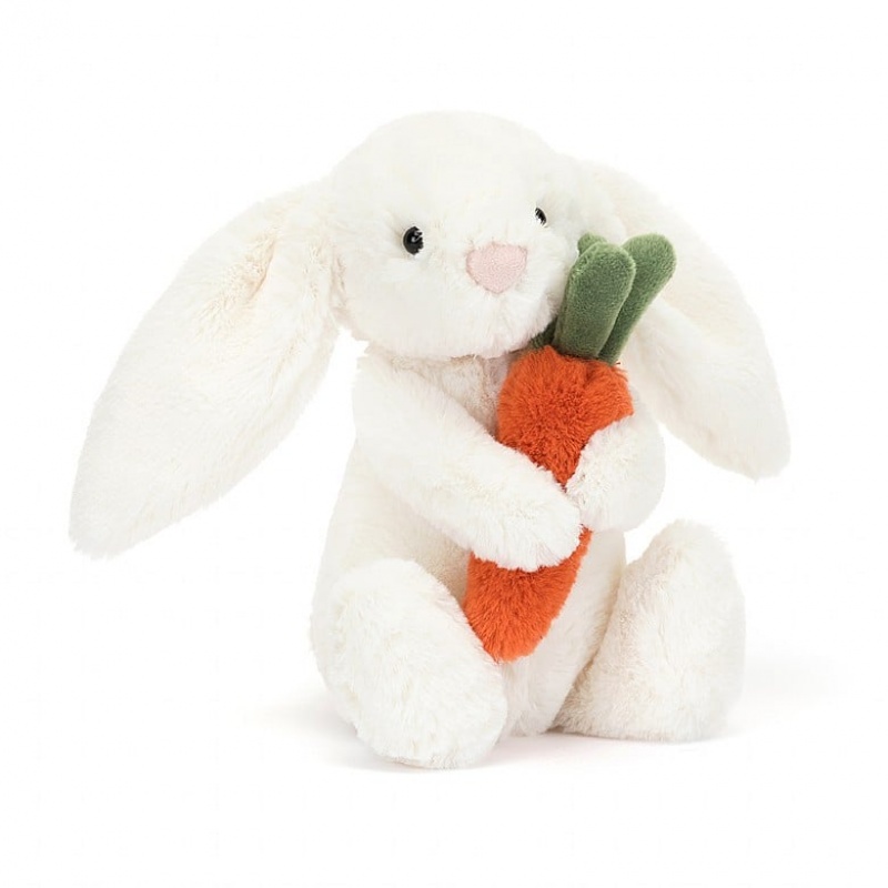 Small Jellycat Bashful Bunny with Carrot Sale | 46JSOKNCP