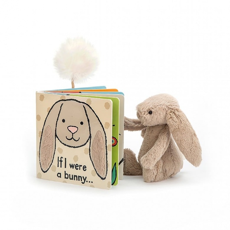 Small Jellycat If I Were A Bunny Book and Bashful Bunny Clearance | 91FVIYNRZ