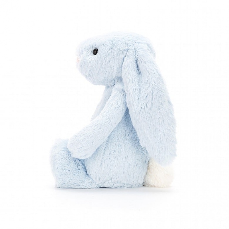 Tiny Jellycat Bashful Blue Bunny | 15CBEDKWZ