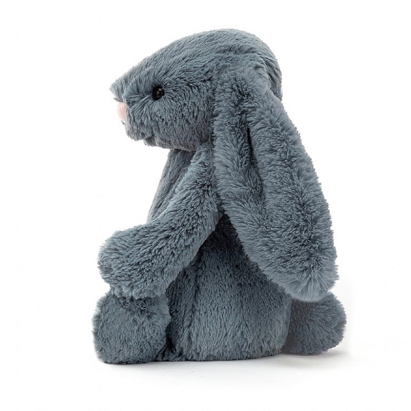 Tiny Jellycat Bashful Dusky Blue Bunny Clearance | 90DRYIUVJ