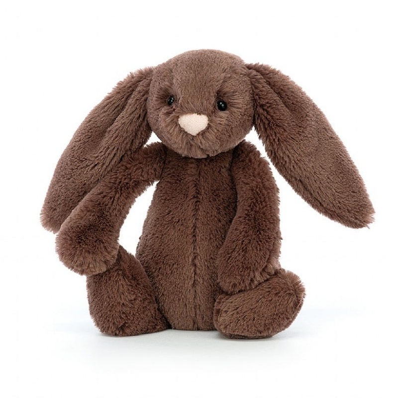 Tiny Jellycat Bashful Fudge Bunny | 87ANPEFYS