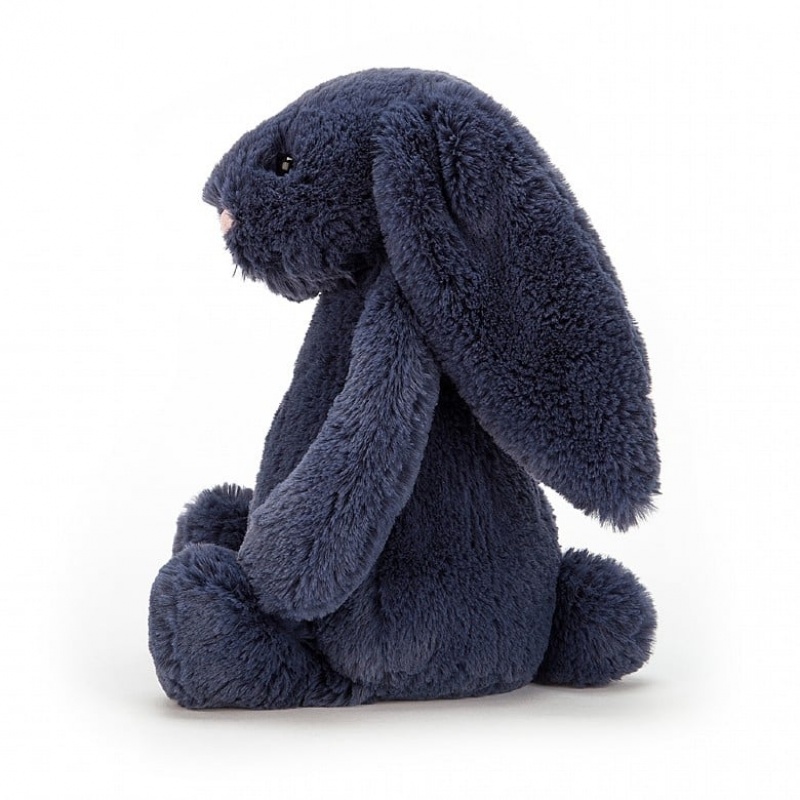 Tiny Jellycat Bashful Navy Bunny Sale | 41FDLNUVE