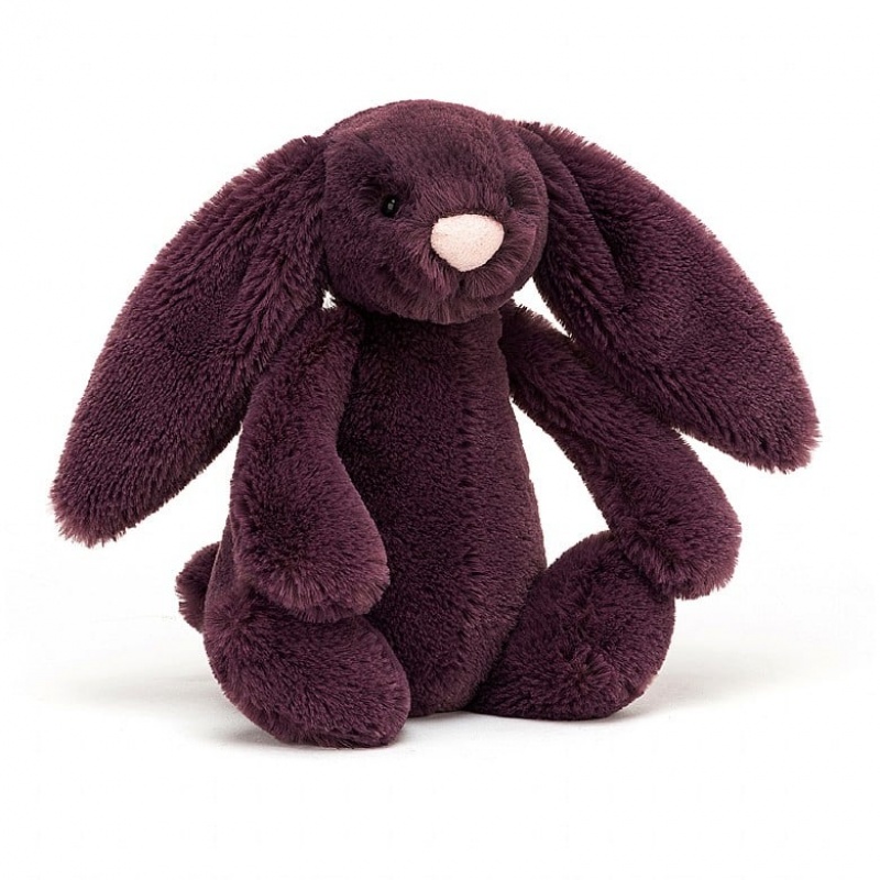 Tiny Jellycat Bashful Plum Bunny Black Friday | 06AFTYENR